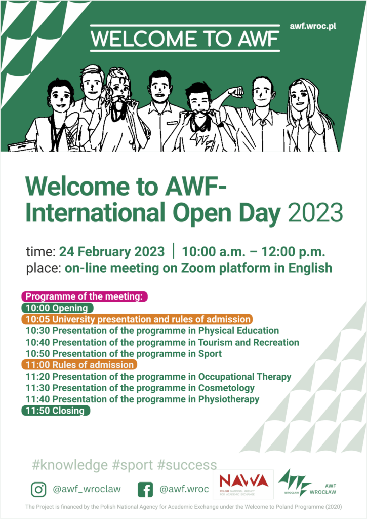 4th International Open Day 2023
24 February 2023
- on-line meeting on Zoom platform 10:00 a.m. - 12:00 p.m. UTC+01:00